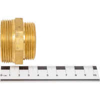 Переходной ниппель LD PRIDE 1 1/2'' - 1 1/4'' нар/нар, латунь 552841