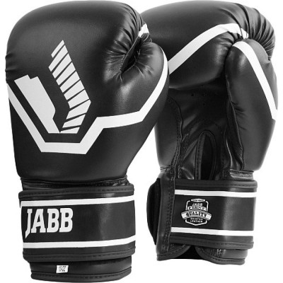 Jabb Перчатки бокс.(иск.кожа) je-2015/basic 25 черный 10ун 4690222172737