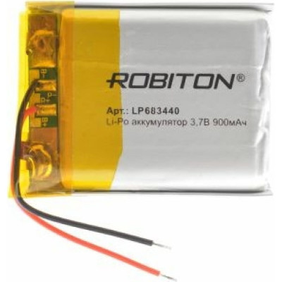 ROBITON Аккумулятор LP683440 3.7В 900мАч 15748