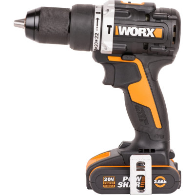 Ударная аккумуляторная дрель-шуруповерт WORX WX352