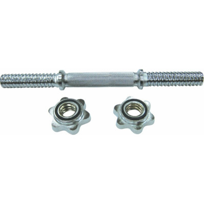 SportElite Гриф гантельный хром. L-36см (R0234)