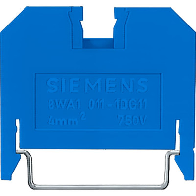 Клемма термопластиковая Siemens 8WA1011-1BG11