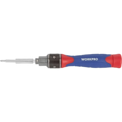 Реверсивная отвертка WORKPRO DOUBLE DRIVE WP221051