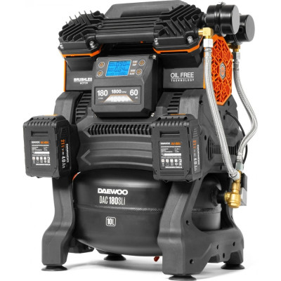 Поршневой аккумуляторный компрессор DAEWOO 42в/220в DAC 180S Li