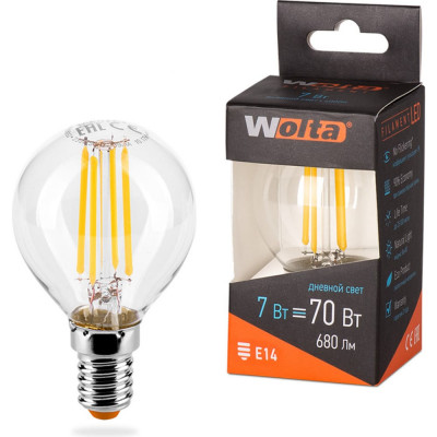 Лампа Wolta FILAMENT 25S45GLFT7E14