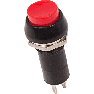 REXANT Выключатель-кнопка 250v 1а (2с) on-off красная (pbs-11а) 36-3030