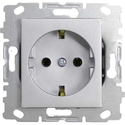 Розетка Vesta Electric Silver FRZ00010108SRM