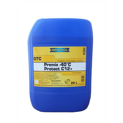 Антифриз RAVENOL OTC Organic Techn. Coolant Premix -40C 1410112-020-01-999