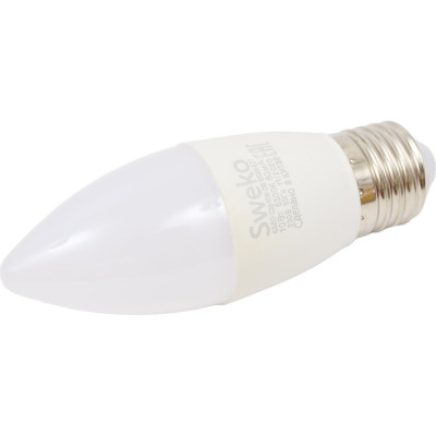 Светодиодная лампа Sweko 42LED-C35-10W-230-6500K-E27