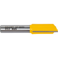 Gigant Фреза пазовая прямая D12мм H25мм хвостовик 8мм GC-0055