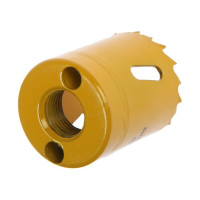 ТУНДРА Коронка биметаллическая 35 мм, M16 с дополнительной фиксацией 7351930