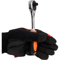 Рукоятка трещоточная 3/8д.DR, 72 зубца, 200 мм Ombra 283802