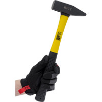 Молоток с фиброглассовой ручкой FIT 44287