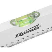 Алюминиевый уровень 1500 мм SPARTA 3 глазка, линейка// 331355