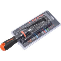 Отвертка с трещоткой и битами Truper JDM-24 18222