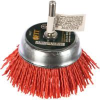 Корщетка-чашка (75 мм; нейлон) для дрелей FIT IT 38627