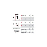 Приставная лестница 6 ступенек Krause MONTO SIBILO 121387