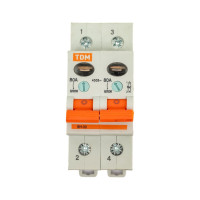 Выключатель нагрузки мини-рубильник TDM ELECTRIC ВН-32 2P 80A SQ0211-0018