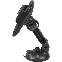 Держатель для телефона Airline присоска на лобовое стекло на короткой штанге AMS-U-03