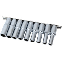 Набор головок шестигранных удлинённых Дело Техники 1/2" 9шт. 620309