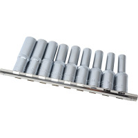 Набор головок шестигранных удлинённых Дело Техники 1/2" 9шт. 620309