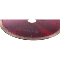 Диск алмазный сплошная кромка с микропазом G/L J-slot по граниту 180D-1.6T-7.5W-22.2/25.4 MESSER 01-24-180