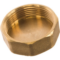 Заглушка В 1-1/2 латунная Uni-Fitt 607G6000