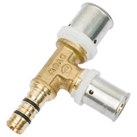 Тройник пресс 20х16х16 Uni-Fitt 706G7660