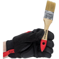 Набор из 3 флейцевых кистей с деревянными ручками: ширина 20, 25, 35мм, натуральная щетина, 55% топс МASTER COLOR 30-0502