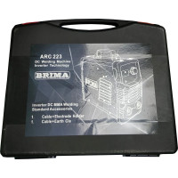 Инверторный аппарат BRIMA ARC 223 PROFESSIONAL в кейсе 0010812