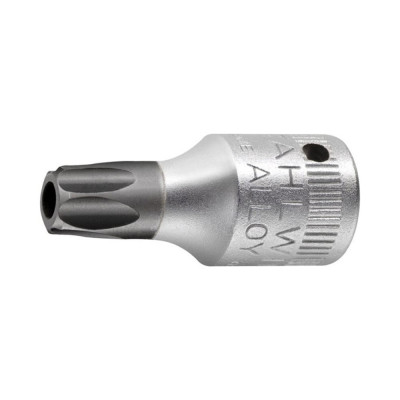 Насадка торцевая TORX с отверстием 1/4", T27 Stahlwille 01351027 В0000000061299