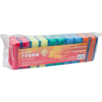 Губки для посуды EUROHOUSE 10 шт 13186