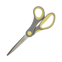 Ножницы с пластиковыми прорезиненными анатомическими ручками Attache 205 мм 167357