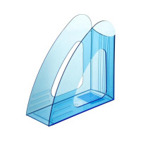 Вертикальный накопитель Attache Bright Colours прозрачный голубой 1337996