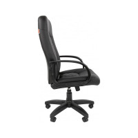 Кресло для руководителя Easy Chair 683 TPU черное, экокожа, пластик 1318293
