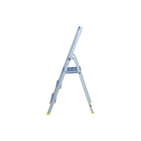 Алюминиевая стремянка Алюмет с анодированным покрытием профессиональная 3 ступени. Серия APA 7003