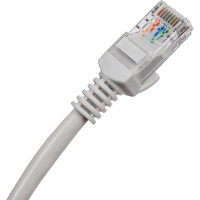 Патч-корд ExeGate UTP-RJ45-RJ45-5e-CU-1M-GY, UTP, cat.5e, 1м, медь, серый 282011