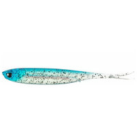 Виброхвосты LUCKY JOHN LJ 3D Series MAKORA SPLIT TAIL 5.0in, цвет 002, 4шт. 140411-002
