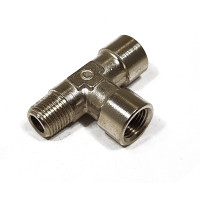 Тройник (1/8"F-1/8"F1/8"М) Camozzi 2070 1/8-1/8