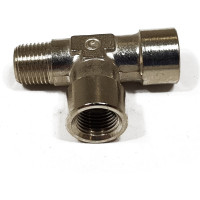 Тройник (1/8"F-1/8"F1/8"М) Camozzi 2070 1/8-1/8