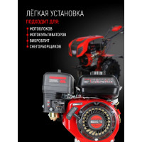 Двигатель GARDEN BS-200/19 196 см3/4.8кВт/6.5л.с/вал 19мм VERTON 01.5985.6350