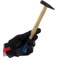 Слесарный молоток РемоКолор кованый, деревянная рукоятка, 100г, 38-2-101