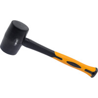 Киянка Pobedit черная, обрезиненная рукоять 70% фиберглас 225 гр  2541025