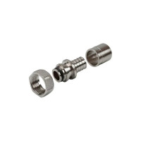 Переходник с накидной гайкой SANEXT 16x2.2-G 3/4" Евроконус, c гильзой в комплекте 4935