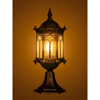 Светильник уличный TDM ELECTRIC "Ампир" 60 Вт, стойка шагрень/бронза Е27 SQ0330-0088