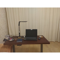 Столешница StolStoya 140х70 красное дерево шпон SKD-2