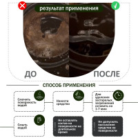 Концентрированное средство для мытья сантехники КЕНАЗ гель от ржавчины и налета 809929
