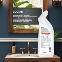 Концентрированное средство для мытья сантехники КЕНАЗ гель от ржавчины и налета 809929