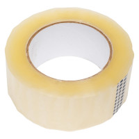 Упаковочная клейкая лента ООО Комус 48 мм x 150 м x 40 мкм, прозрачная, 6 шт./уп. 623633