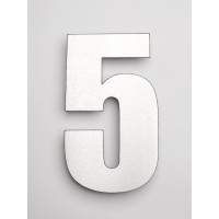 Цифра из металла на дом/ворота/забор Промсвязь, 5_I, 200 мм PSN5I200